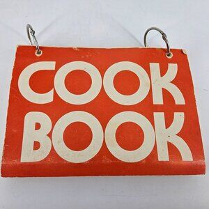 Vint 1970s Recipe Cookbook St Edmund Women Illinois Fundraiser Typed Cook Meal